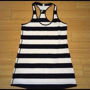 Lululemon Striped Racerback Tank